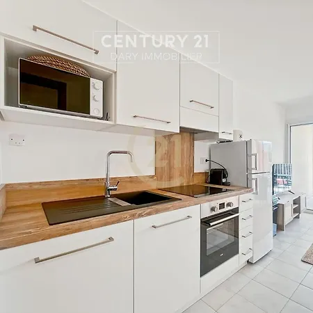 T2 Les Jasmins Proche Centre Lägenhet *